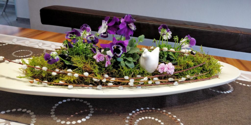 Kreatives Schaffen mit Pflanzen und Blüten