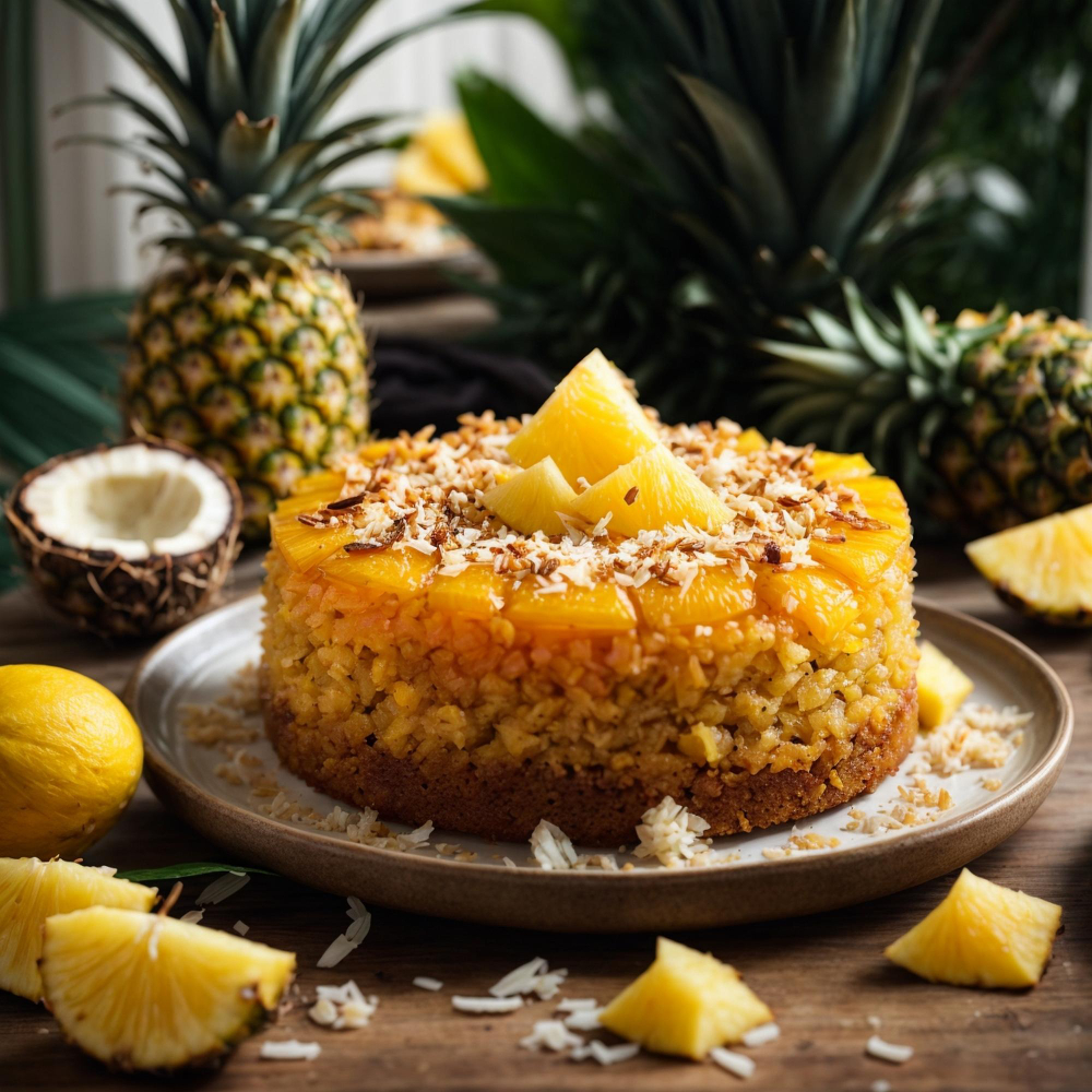 Ananas-Kokos-Kuchen