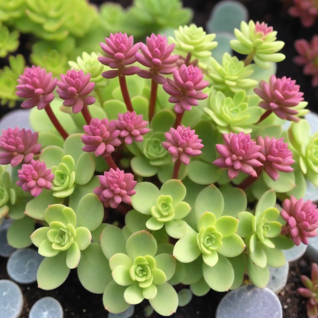 Sedum robuste Pflanzen für den Garten