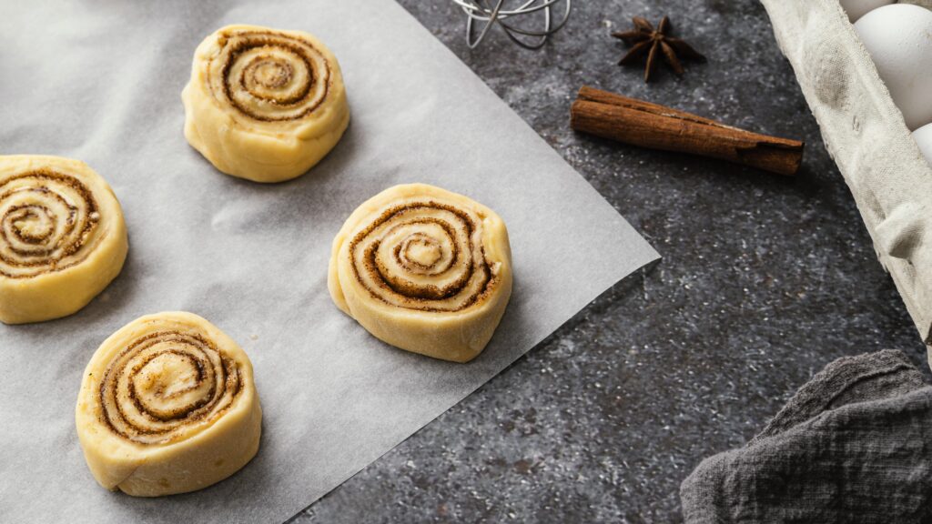 Zimtschnecken mit Quark- Öl Teig