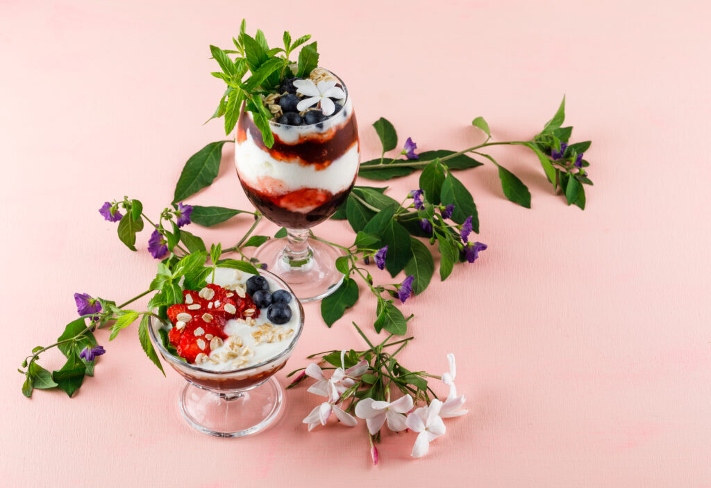 5 Minuten vegane Sommerdesserts ,schnelle Ideen für heiße Tage